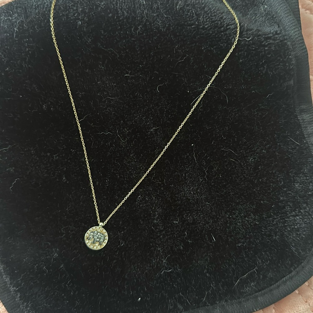 Gold necklace